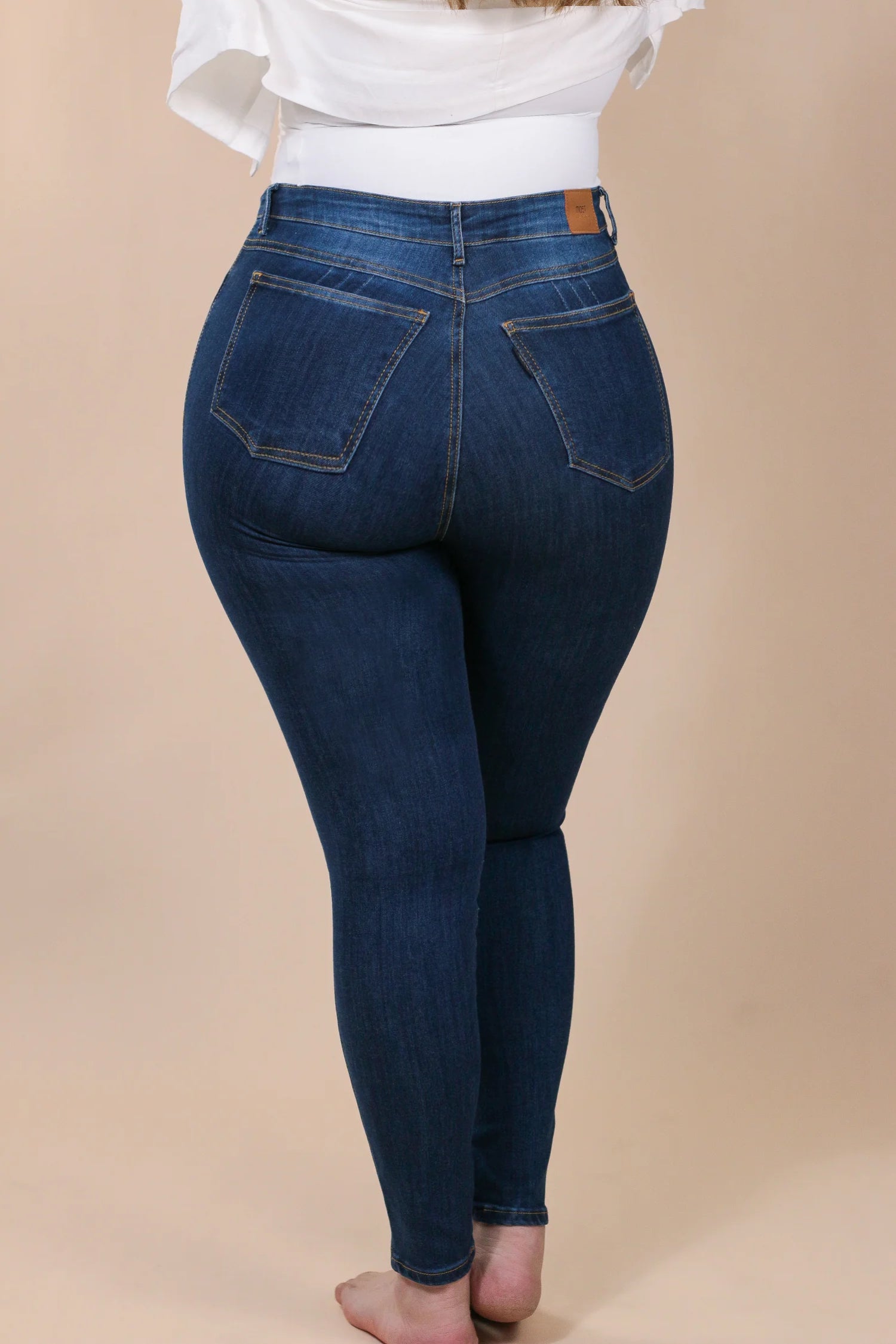[2322] Skinny Jeans Azules Clásicos