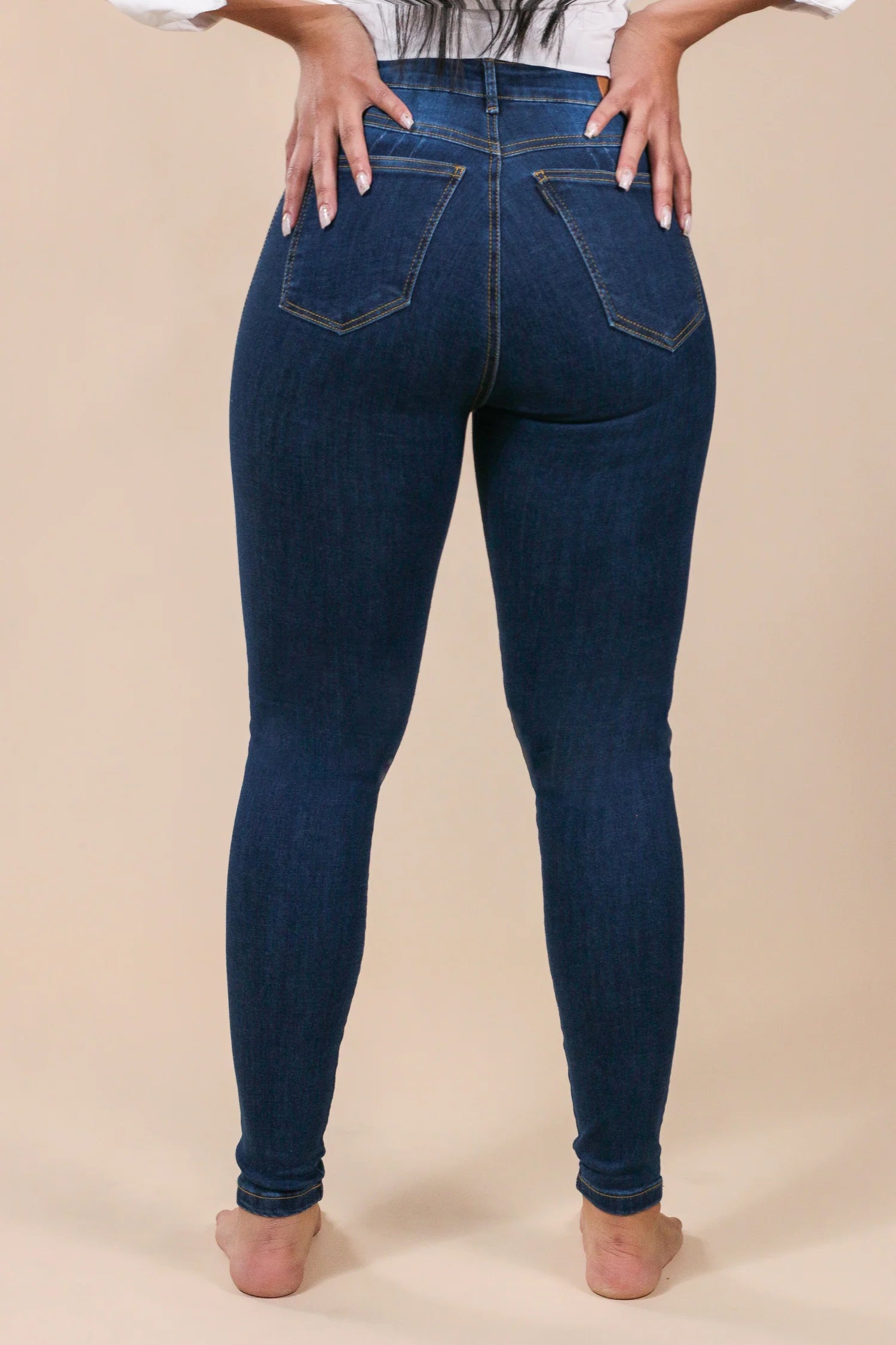 [2322] Skinny Jeans Azules Clásicos