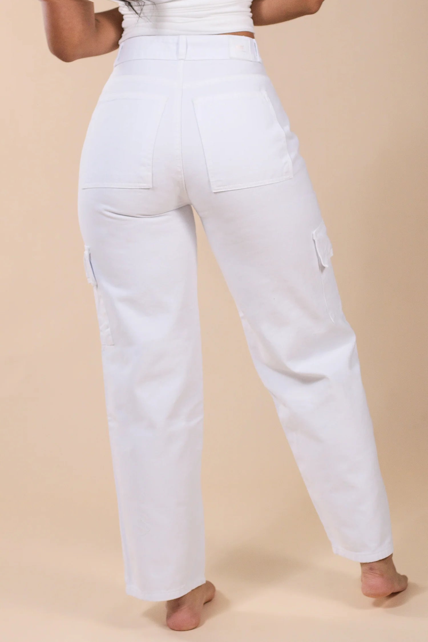 Cargo Pants Blancos