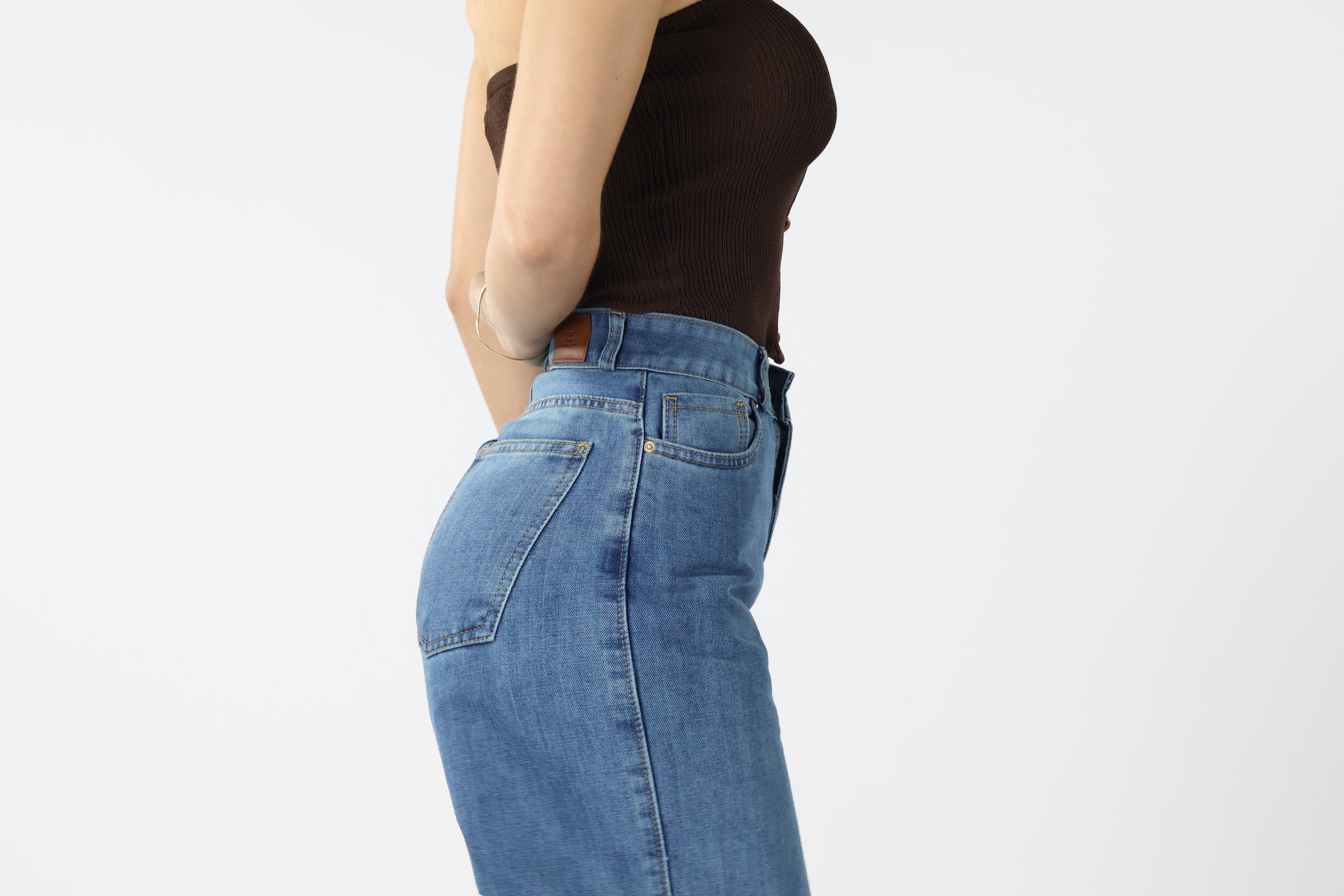 WIDE LEG JEANS AZUL NIEBLA · REF 2556