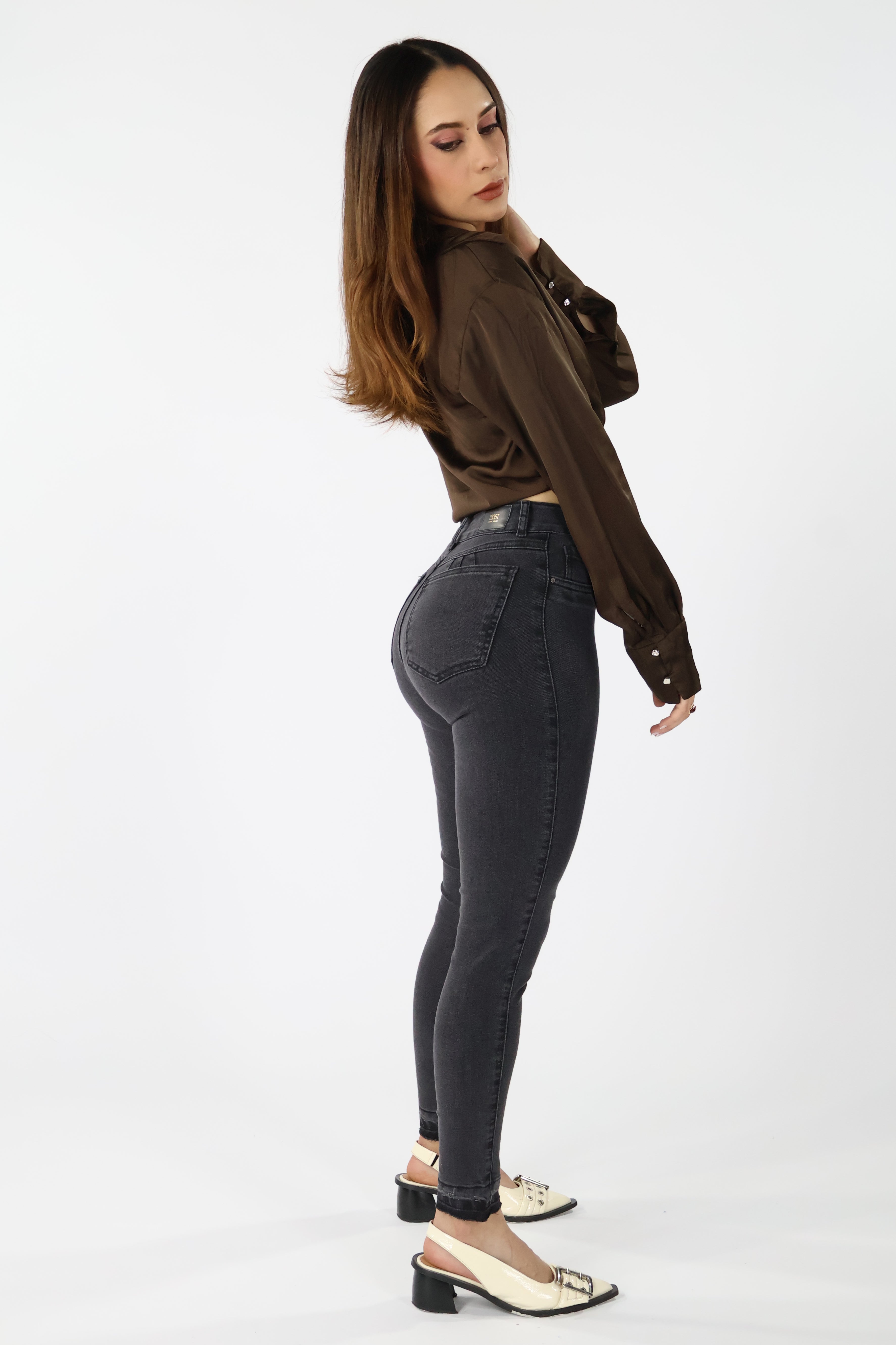 SKINNY JEANS GRIS HUMO · REF 2314