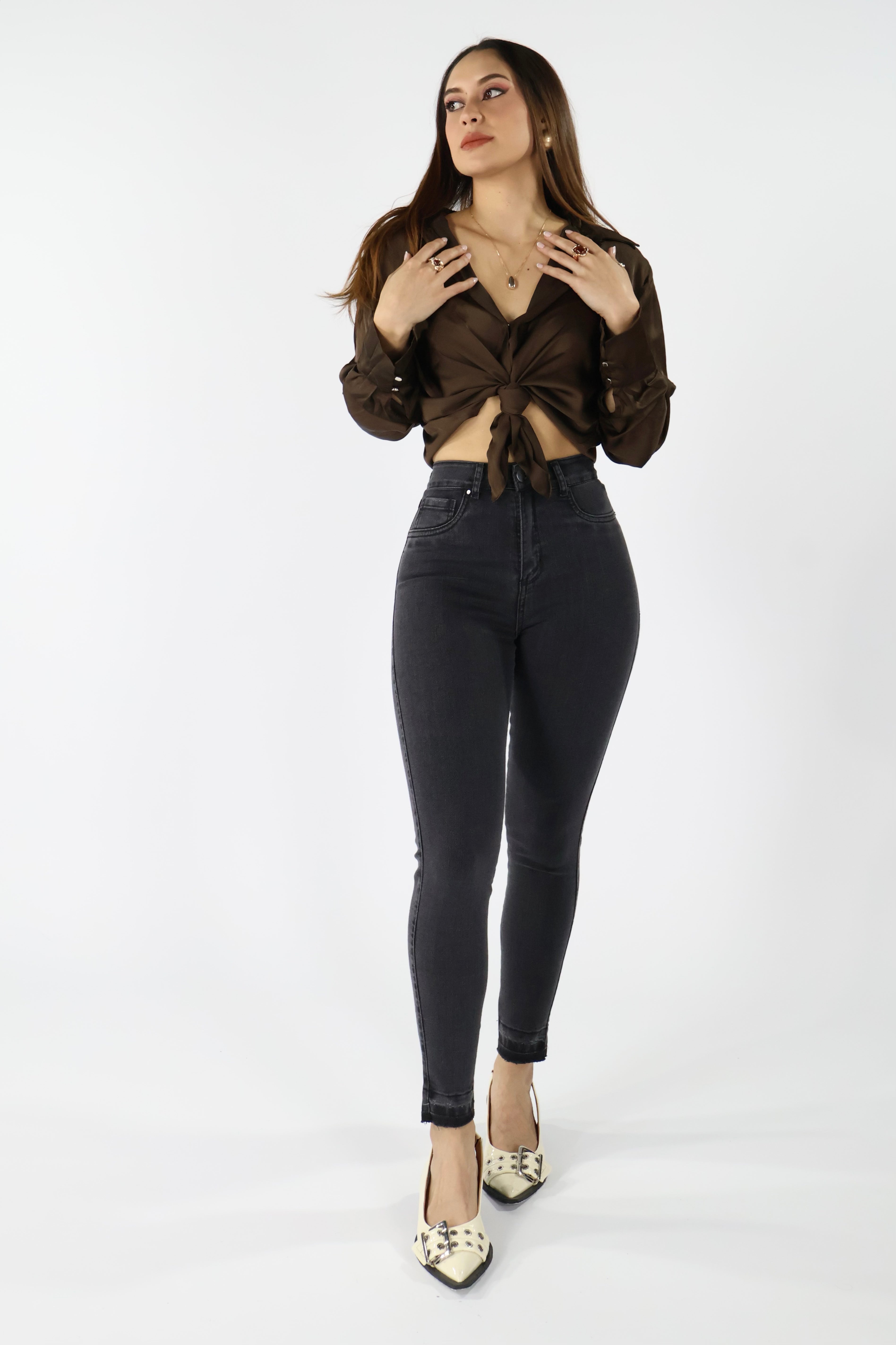 SKINNY JEANS GRIS HUMO · REF 2314