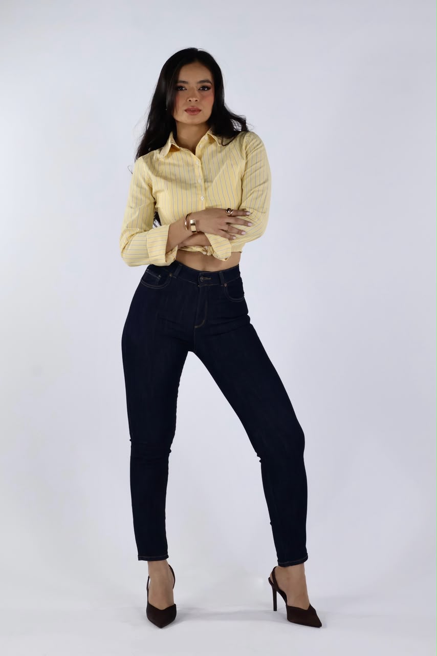 2614 SKINNY JEANS AZUL NOCHE
